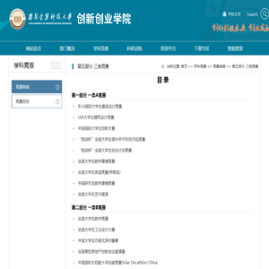 第五部分 三类竞赛-创新创业学院